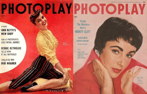 Photoplay nov Dec 1954 Debbie Liz